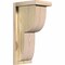 Ekena Millwork Crestline Rough Sawn Corbel w/Backplate, Douglas Fir, 6"W x 8"D x 16"H COR06X08X16CRE01RDF - alternate 1
